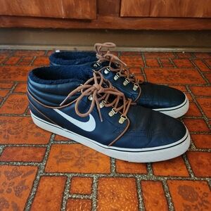 Nike Janoski Mid Premium Obsidian Sz 12